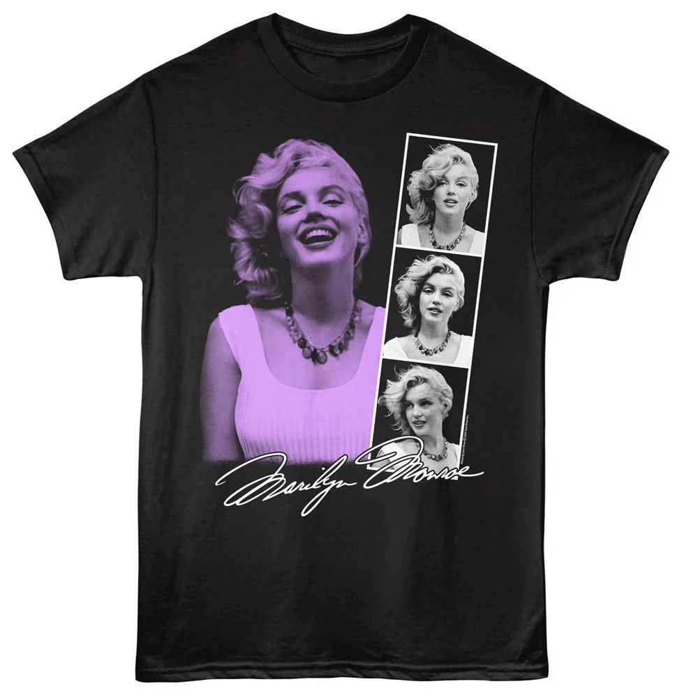 Marilyn Monroe Marilyn Monroe Photo Strip T-shirt
