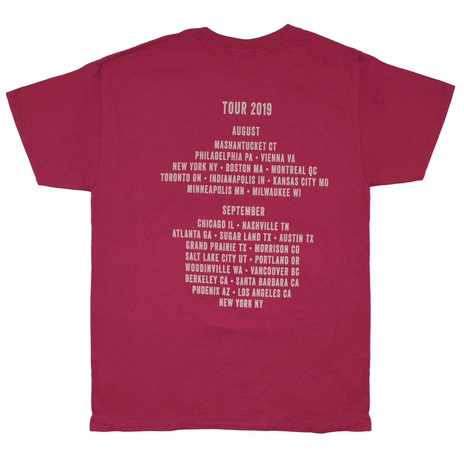 Mark Knopfler Down The Road Tour 2019 T-shirt - Image 2