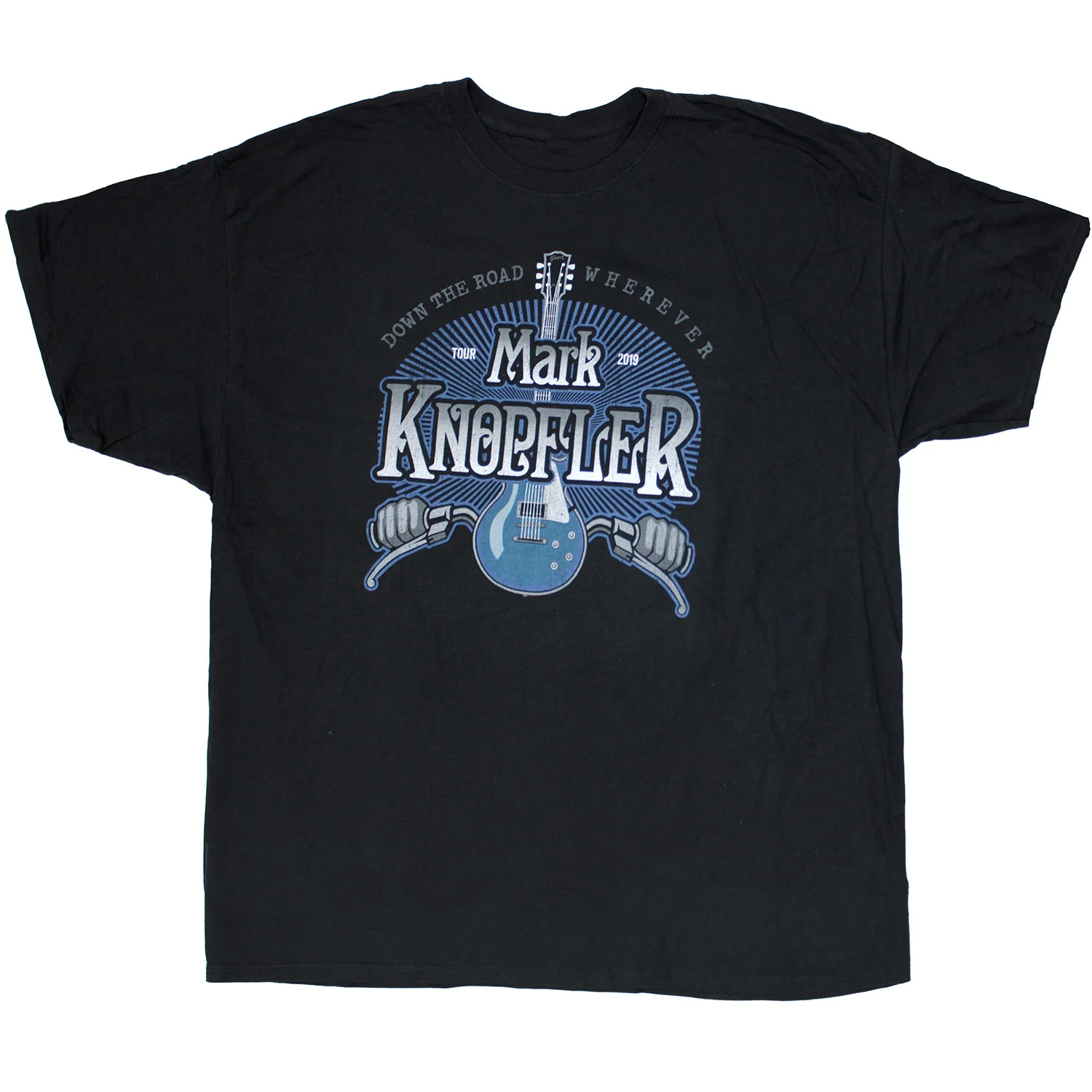 Mark Knopfler Down The Road Wherever Tour 2019 T-shirt