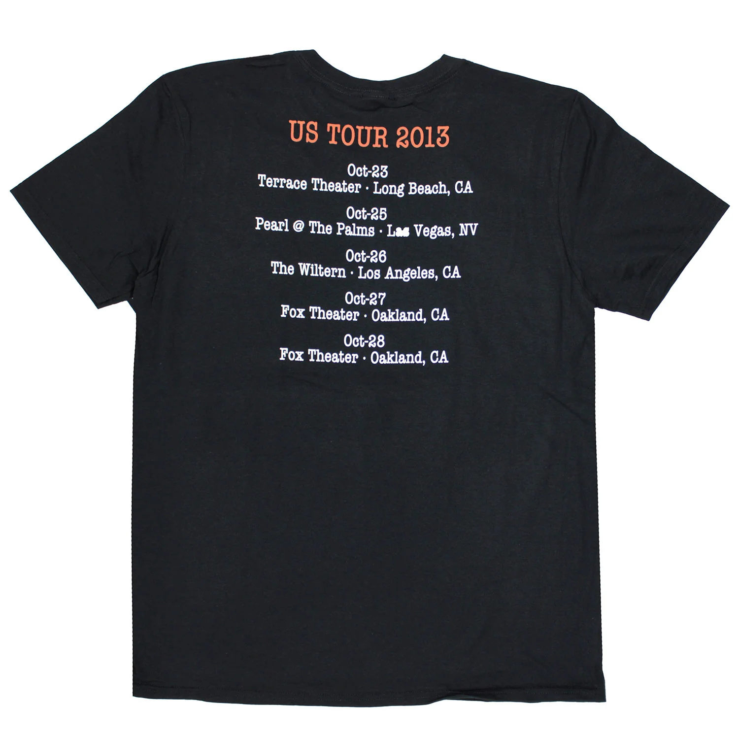 Mark Knopfler Van 2013 Tour T-shirt - Image 2