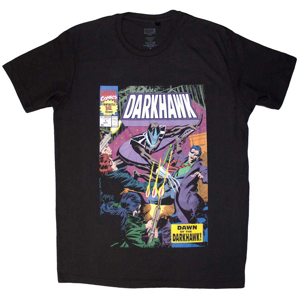Marvel Comics Darkhawk Comic Cover T-shirt