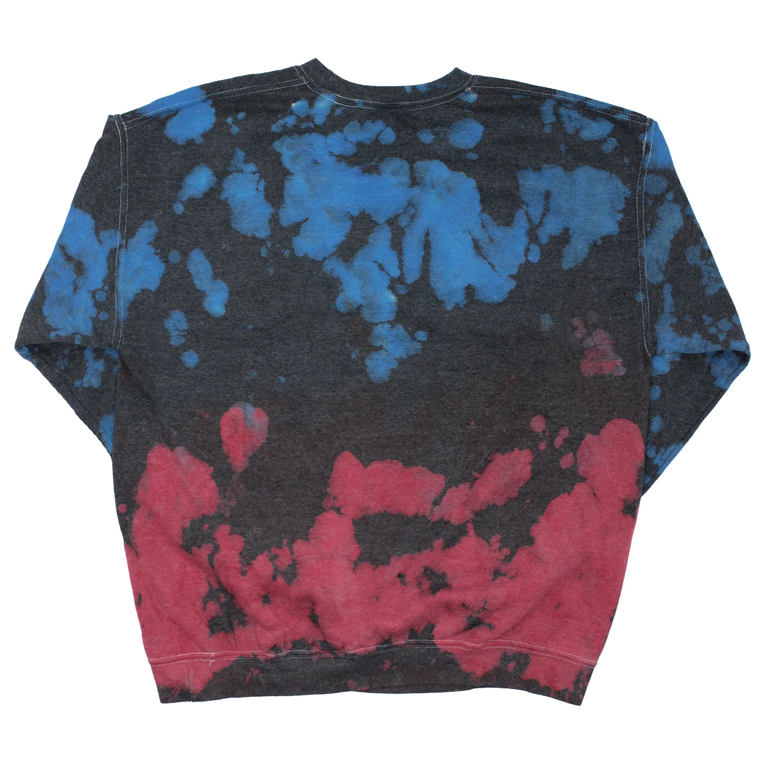 Mary J. Blige Jumbo Face Tie Dye Crew Neck Fleece Sweatshirt - Image 2