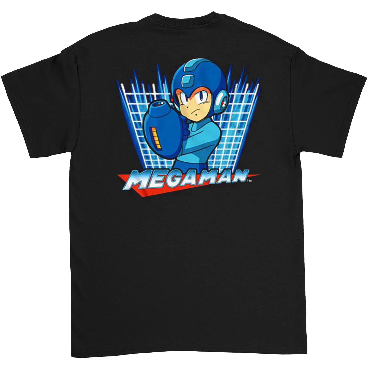 Mega Man Mega Man Bb1 Front Back T-shirt - Image 2