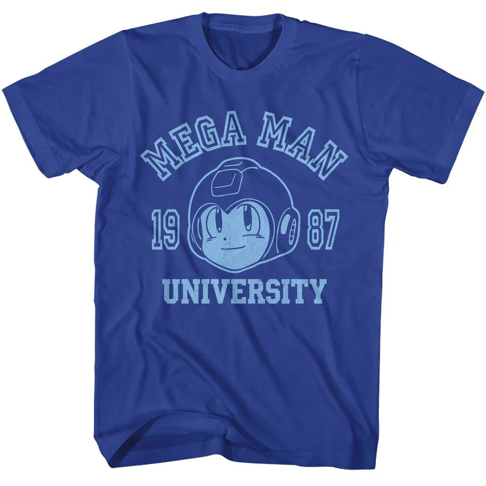 Mega Man Mega Man Mega University T-shirt