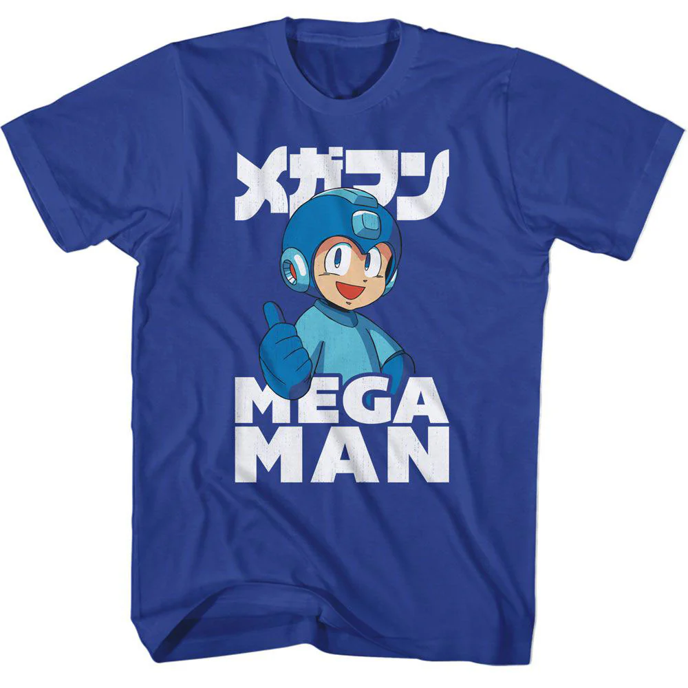 Mega Man Mega Man Thumbs Up T-shirt