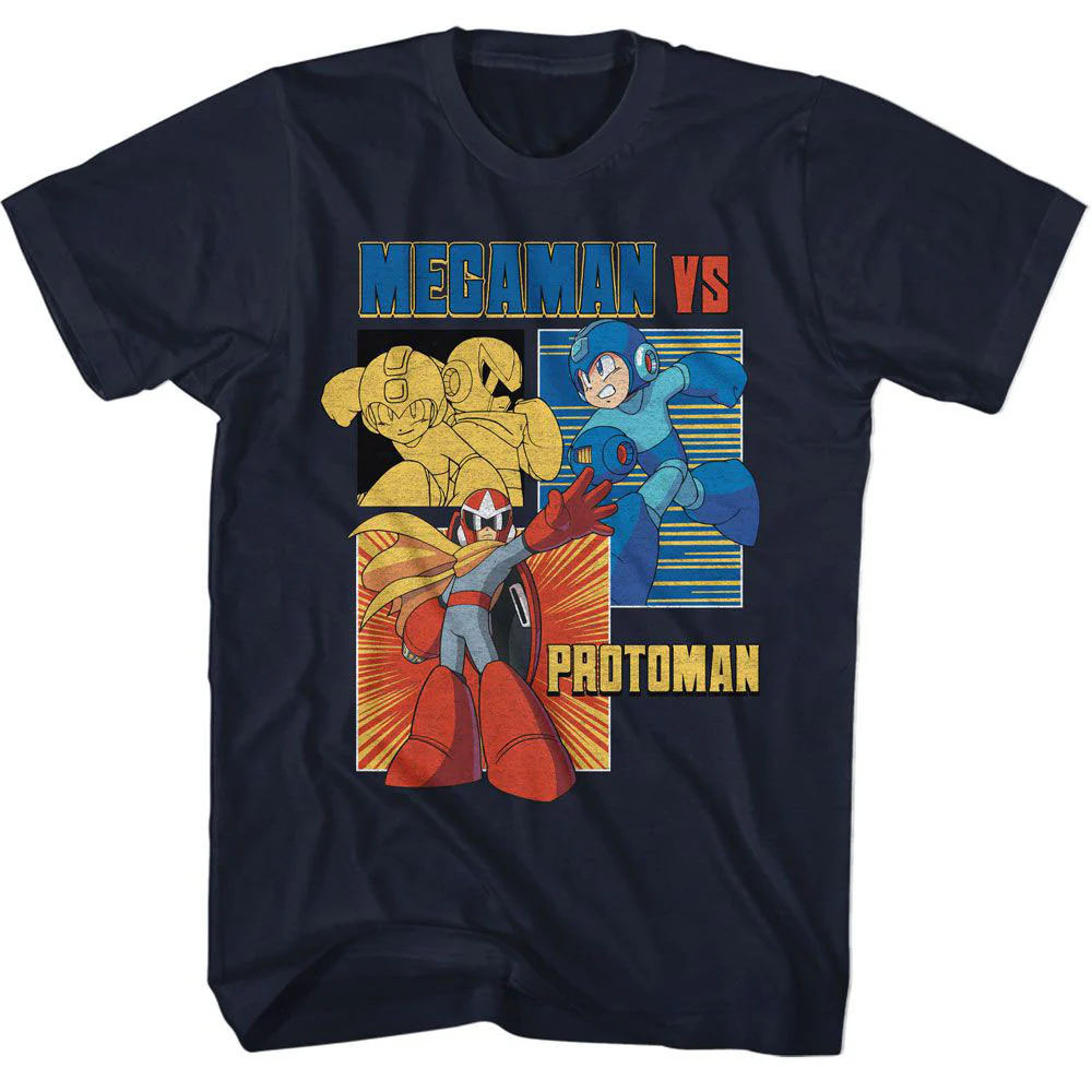 Mega Man Mega Man Vs Protoman T-shirt