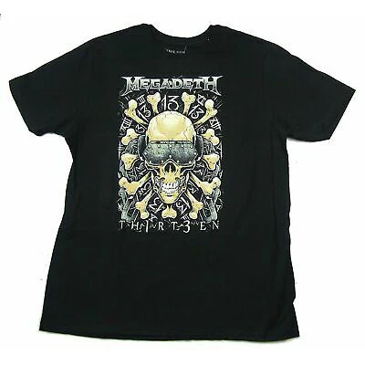 Megadeth 13 Thirt3en Vic Skull T-shirt