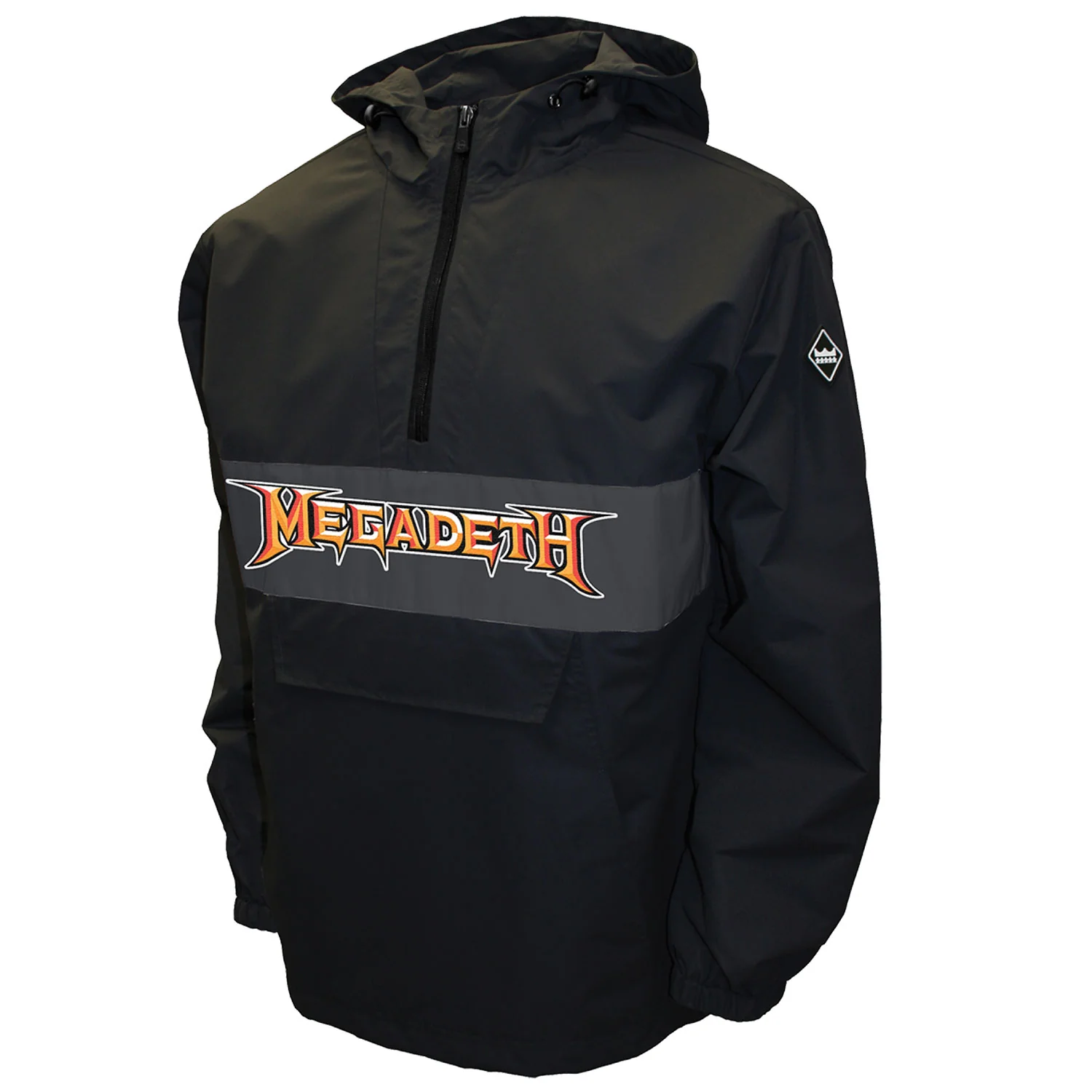Megadeth Hooded Windshell Pullover Jacket