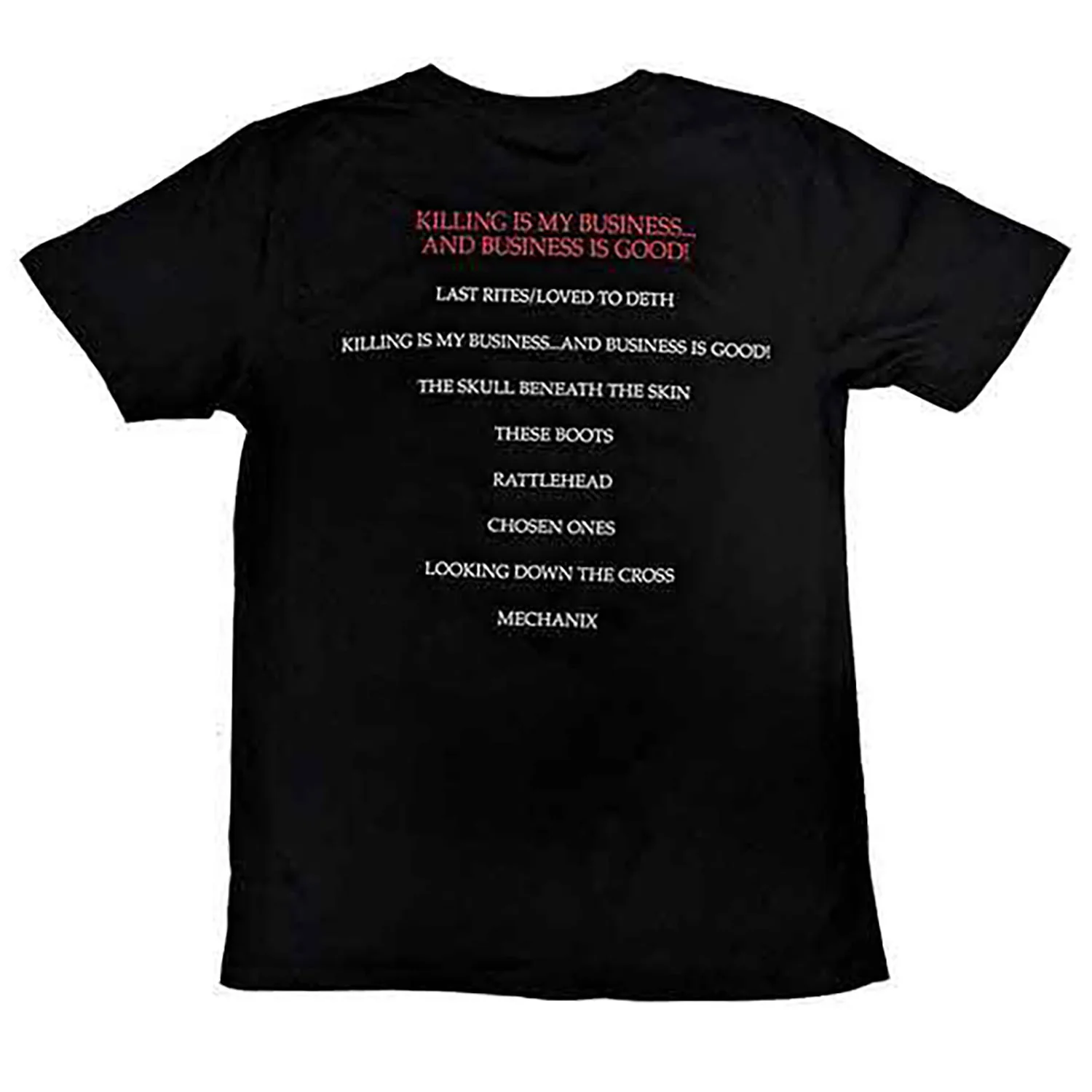 Megadeth Killing Biz T-shirt - Image 2