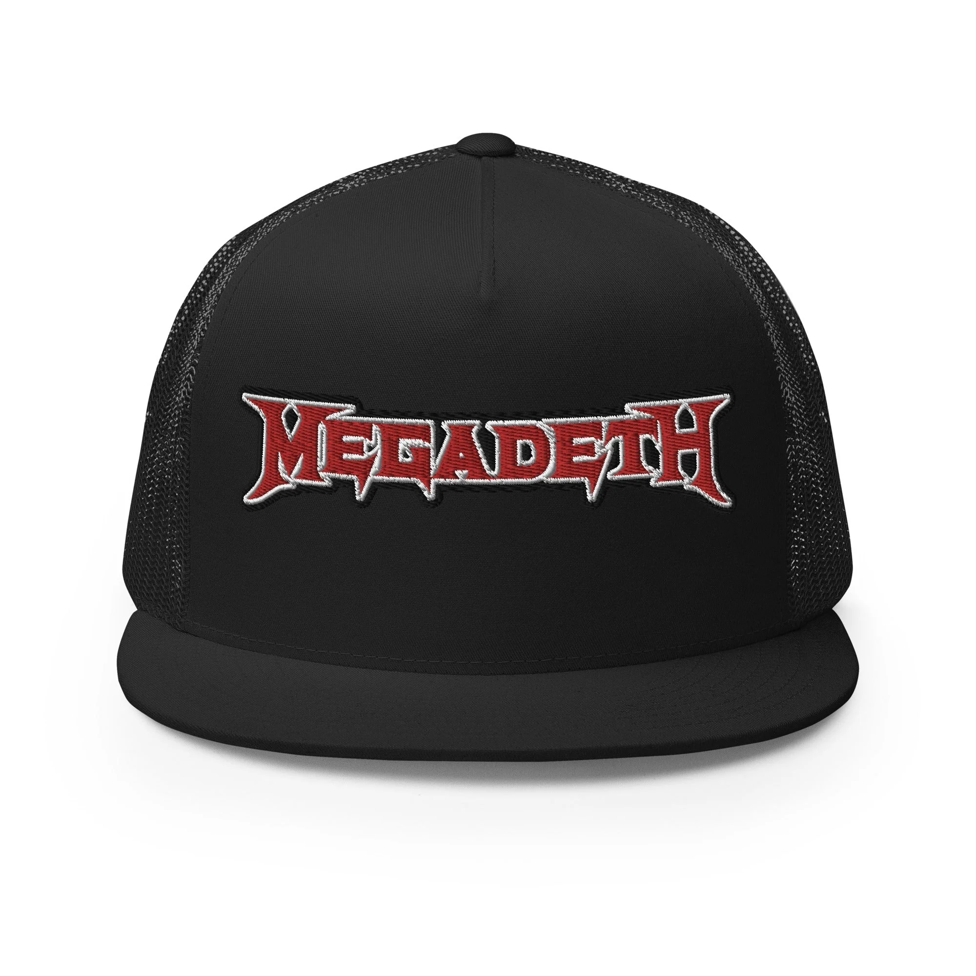 Megadeth - Logo Flat Brim Trucker Hat
