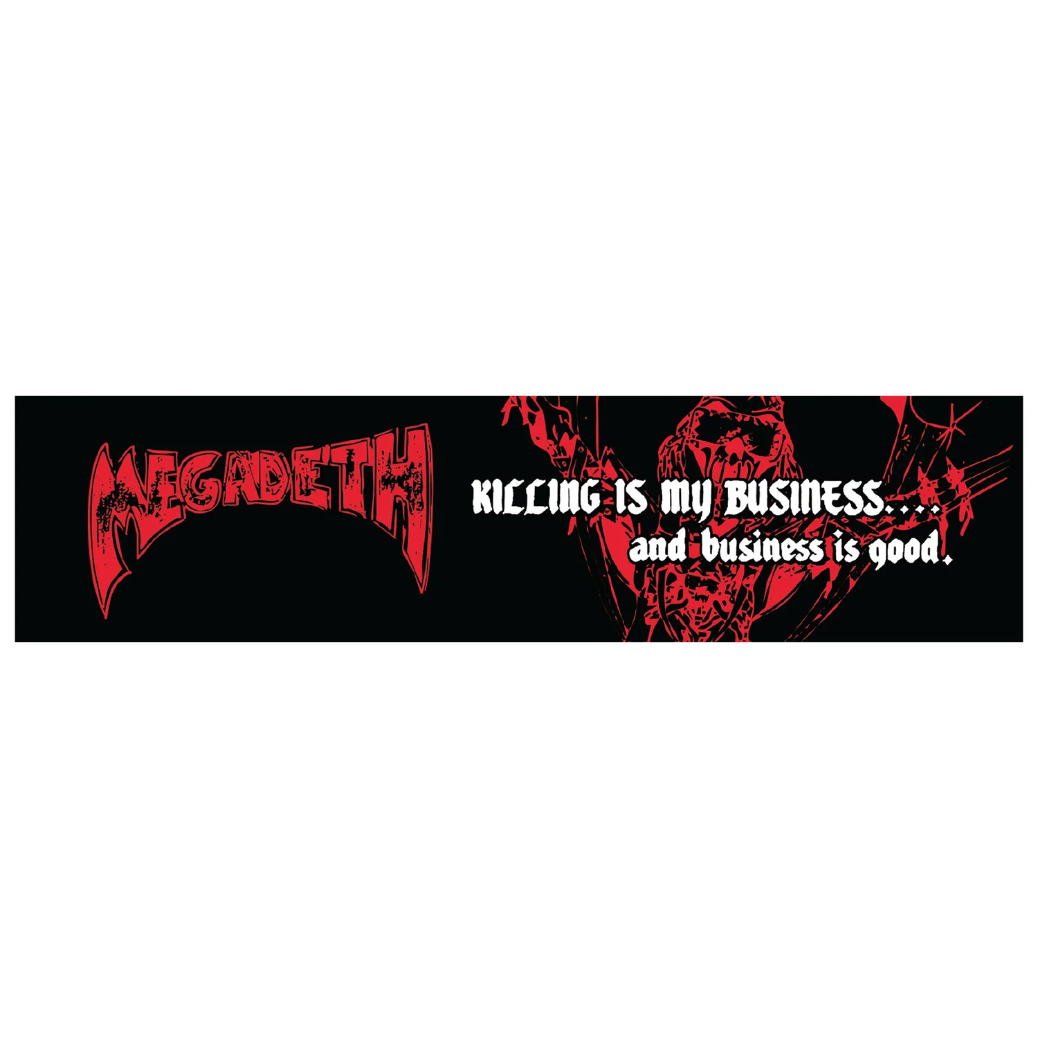 Megadeth Red Skull KIMB Collector Items