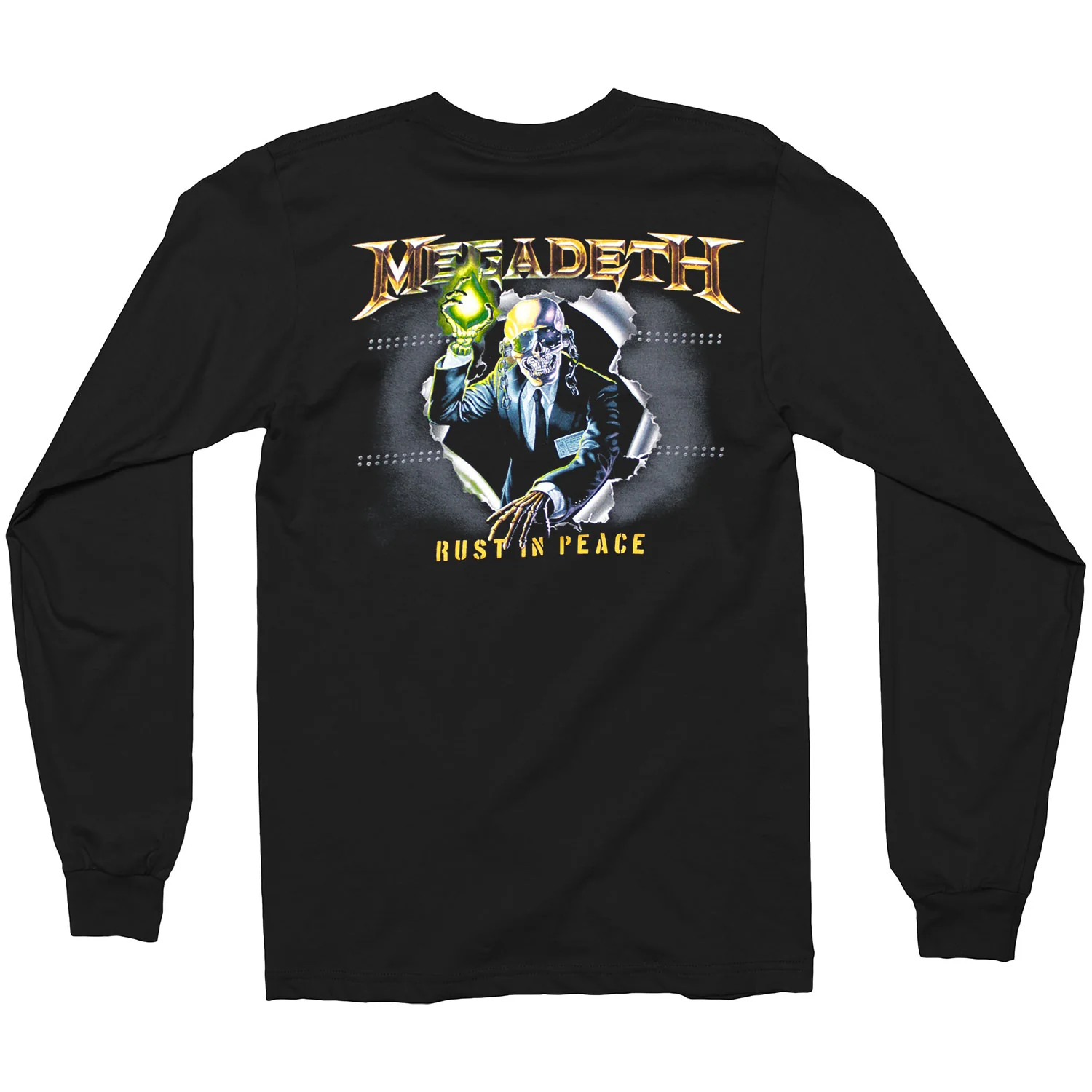 Megadeth Rust In Peace Long Sleeve - Image 2