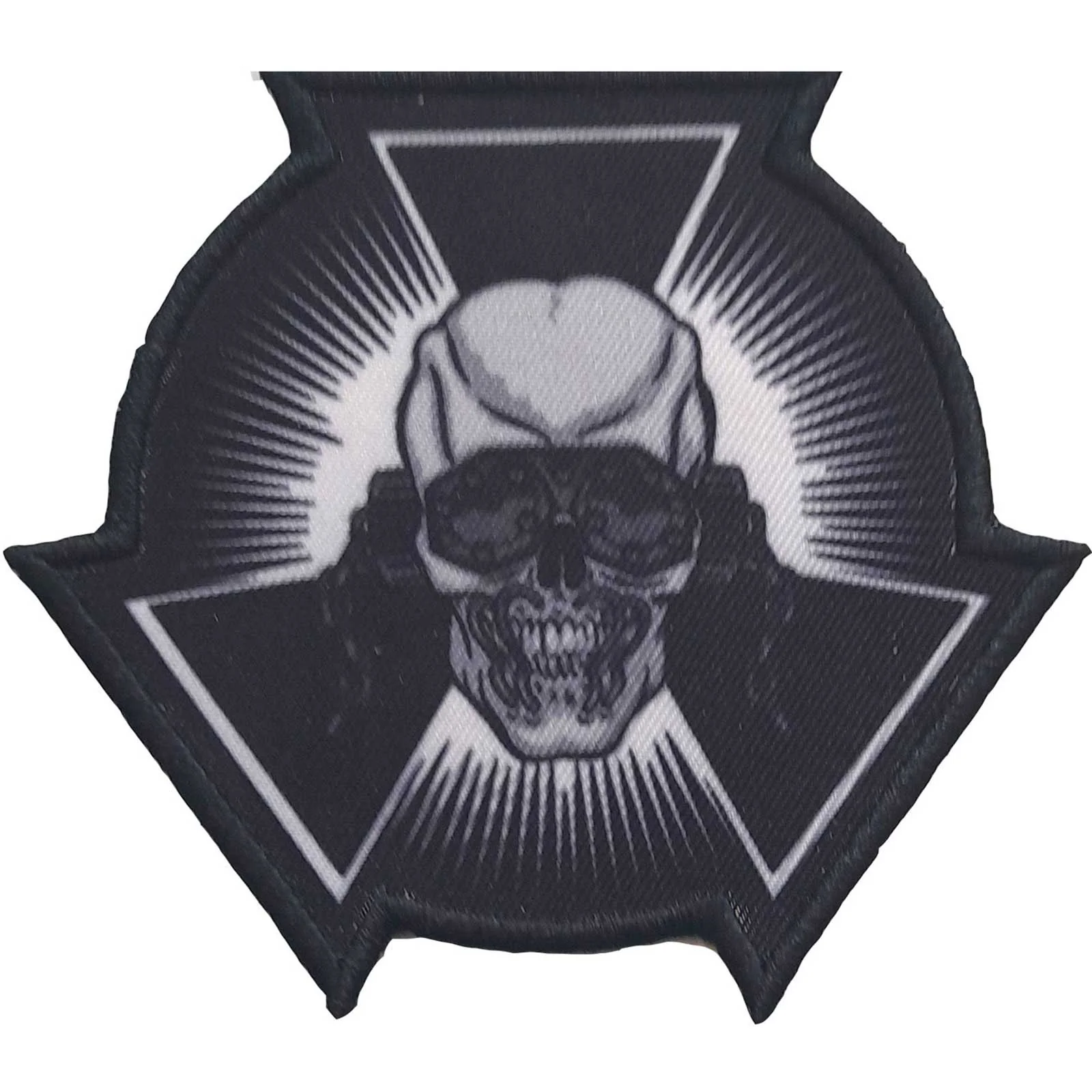 Megadeth Skull Start Woven Patch