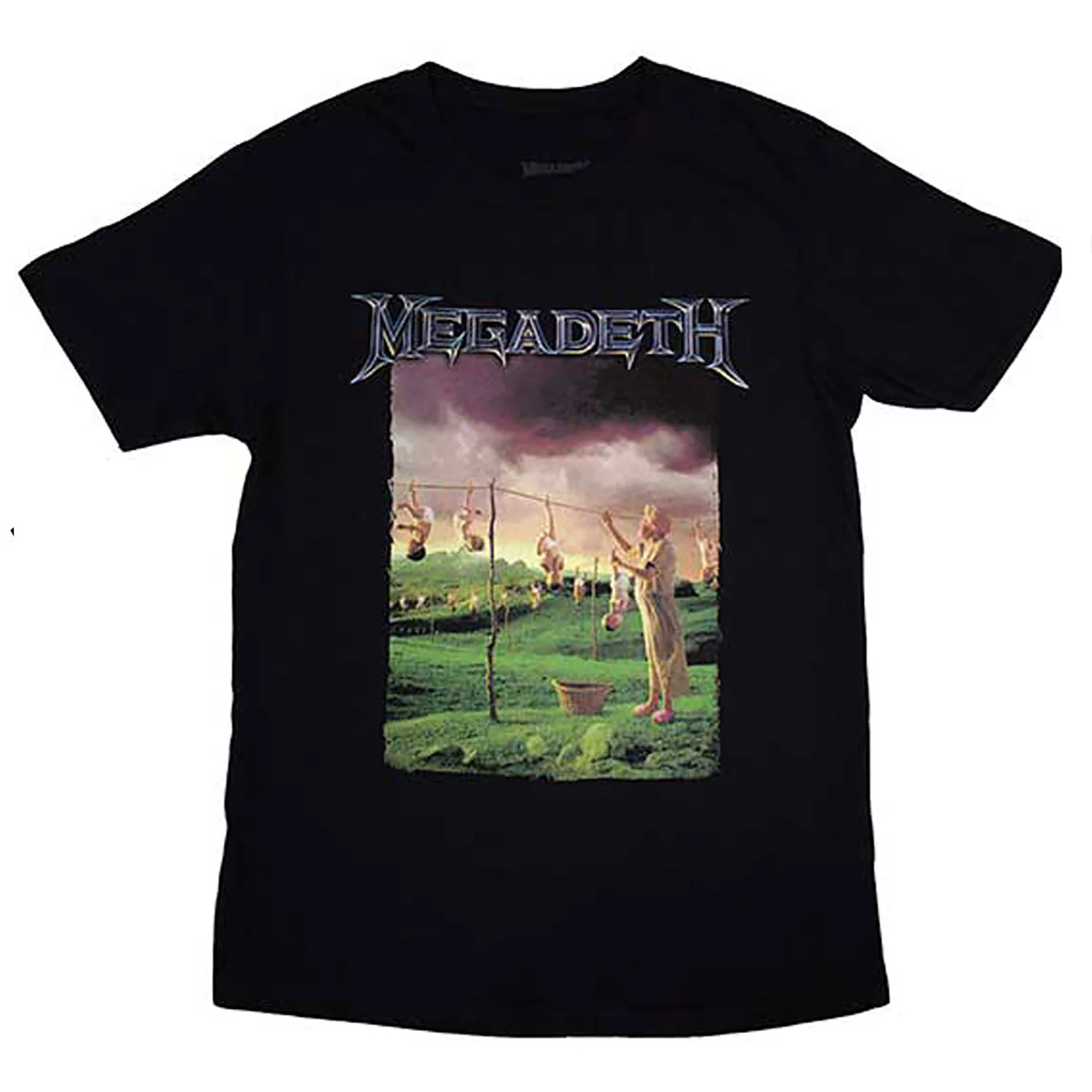 Megadeth Youthanasia Tracklist T-shirt