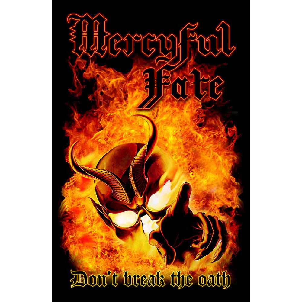 Mercyful Fate Don't Break The Oath Poster Flag