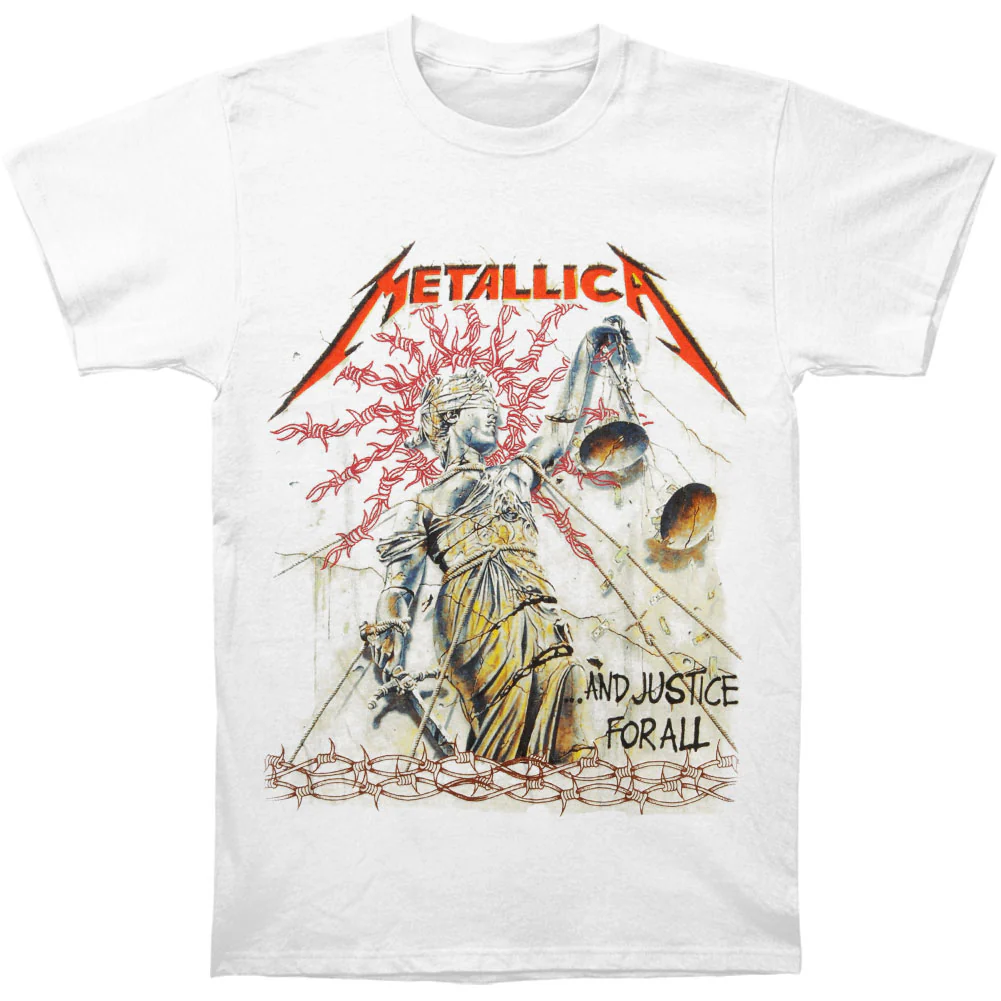 Metallica Justice Slim Fit T-shirt