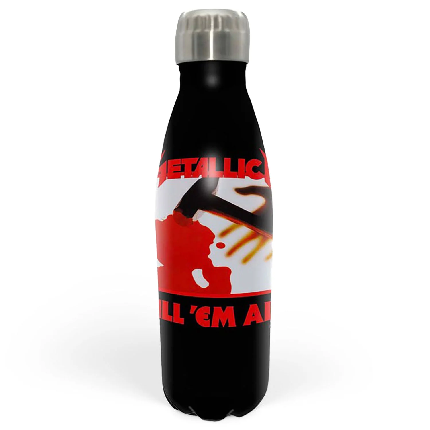 Metallica Kill 'Em All Drink Bottle Water Bottle