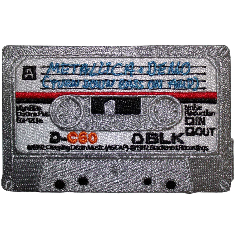 Metallica No Life 'til Leather Woven Patch