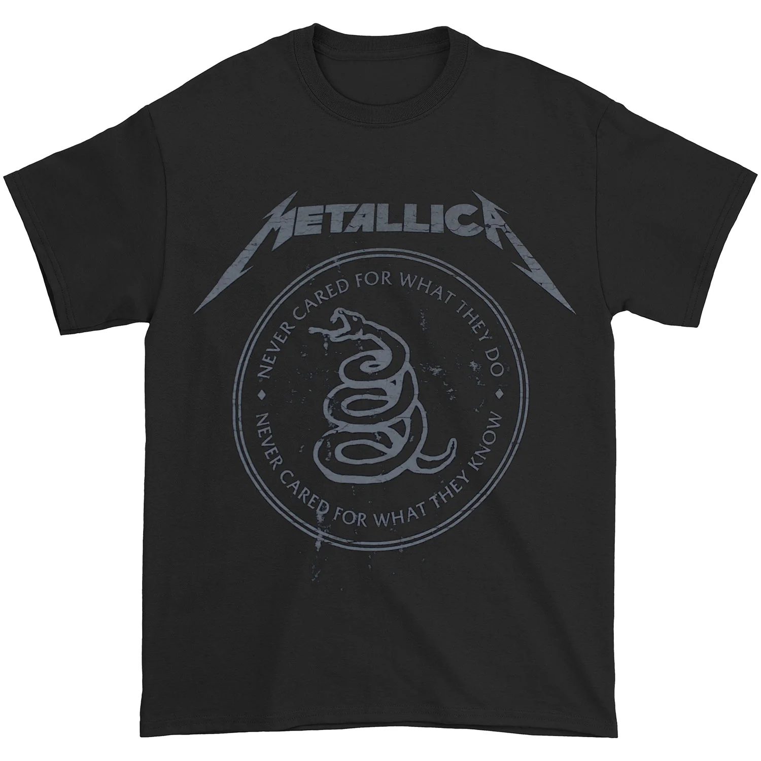 Metallica Snake Black T-shirt