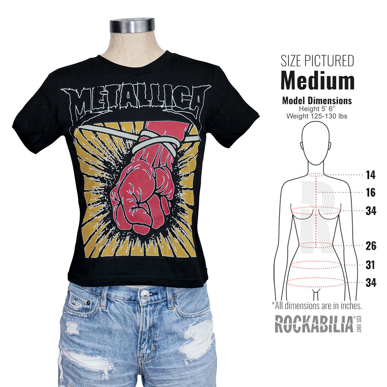 Metallica St. Anger Junior Top - Image 2
