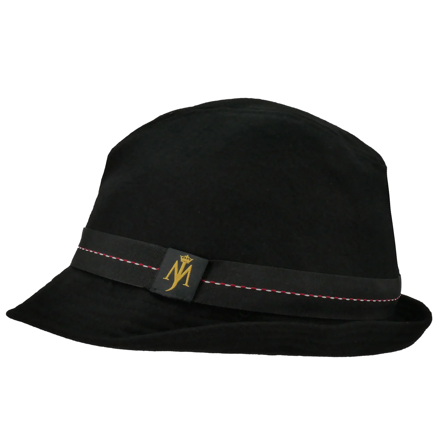 Michael Jackson MJ Logo Wool Fedora Baseball Cap - Image 3