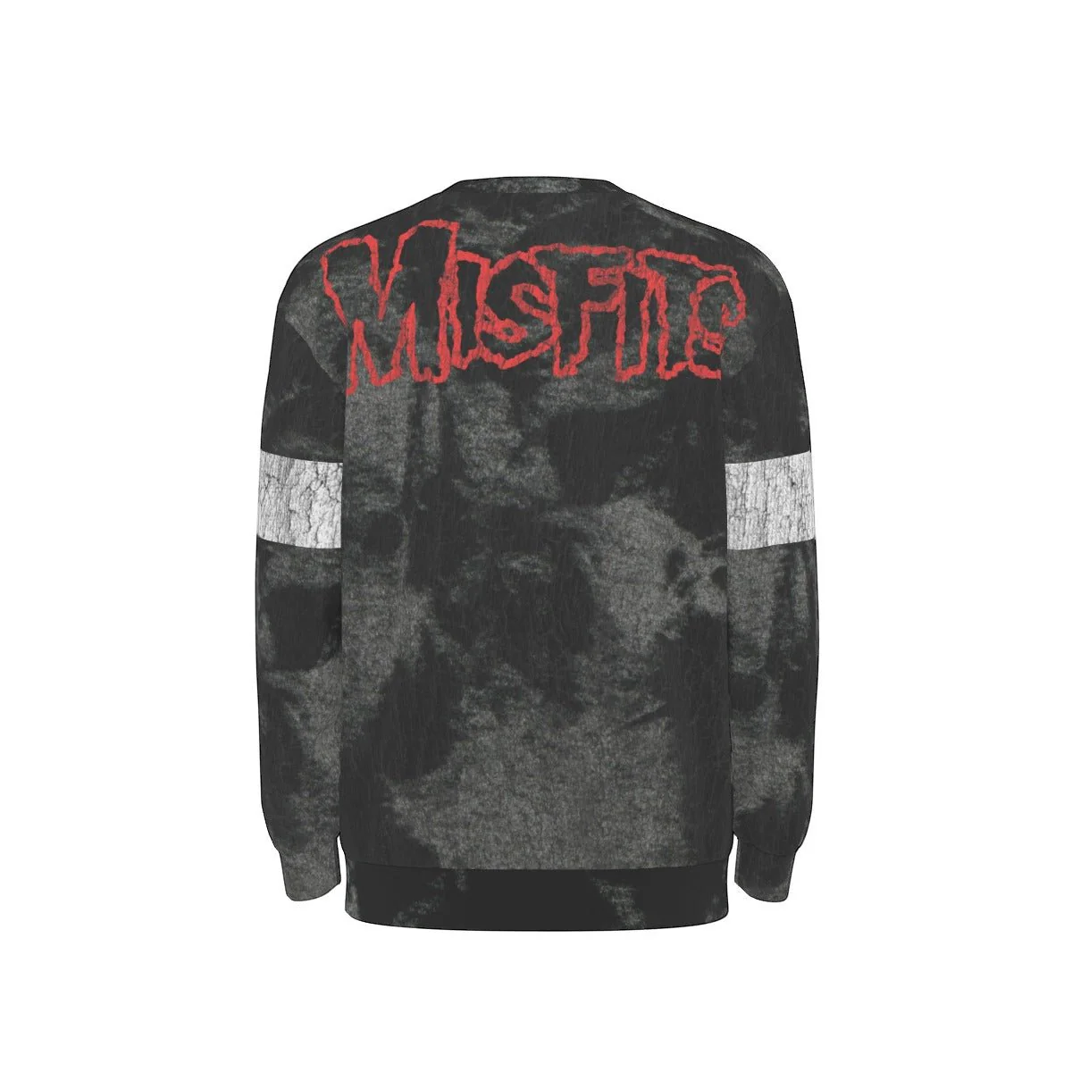 Misfits - Full Skeletal Drop Shoulder Sweatshirt - Image 3