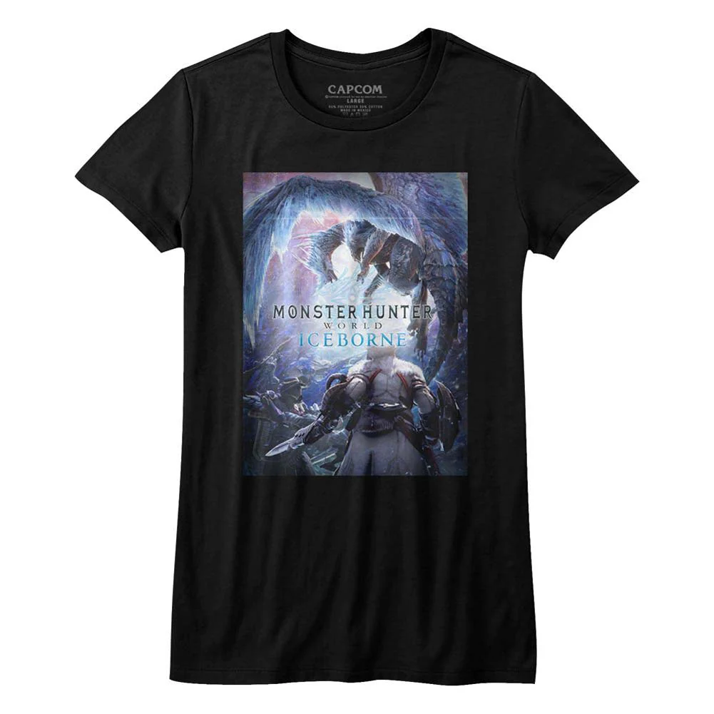 Monster Hunter Iceborn Keyart Junior Top