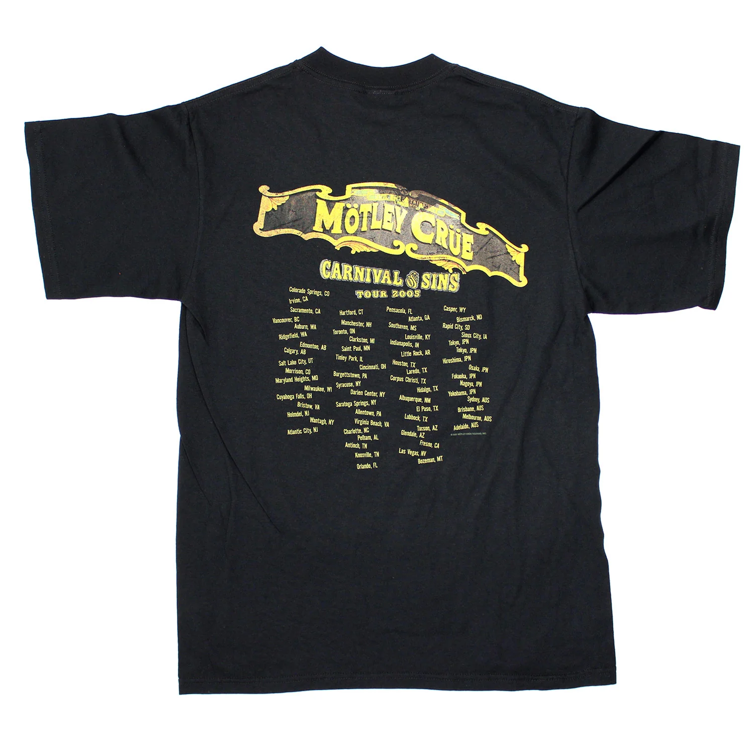 Motley Crue Bastards Of Disaster! T-shirt - Image 2
