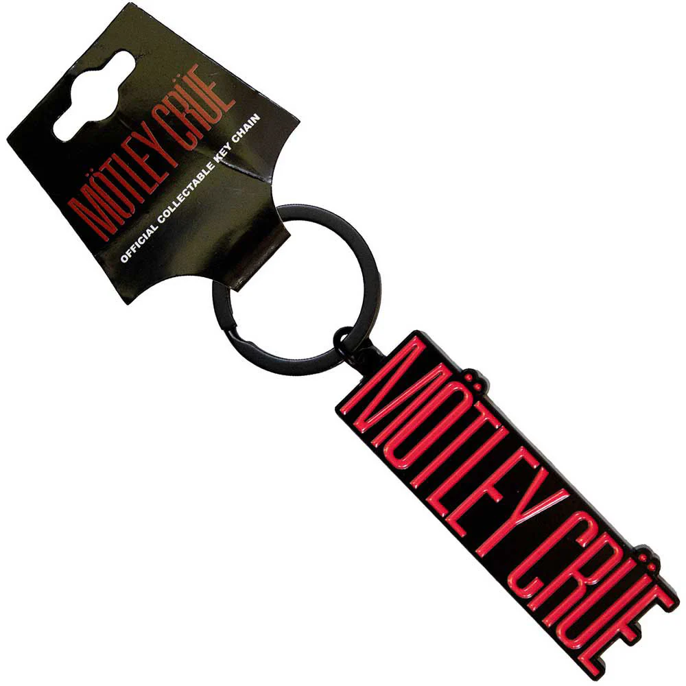 Motley Crue Logo Metal Key Chain