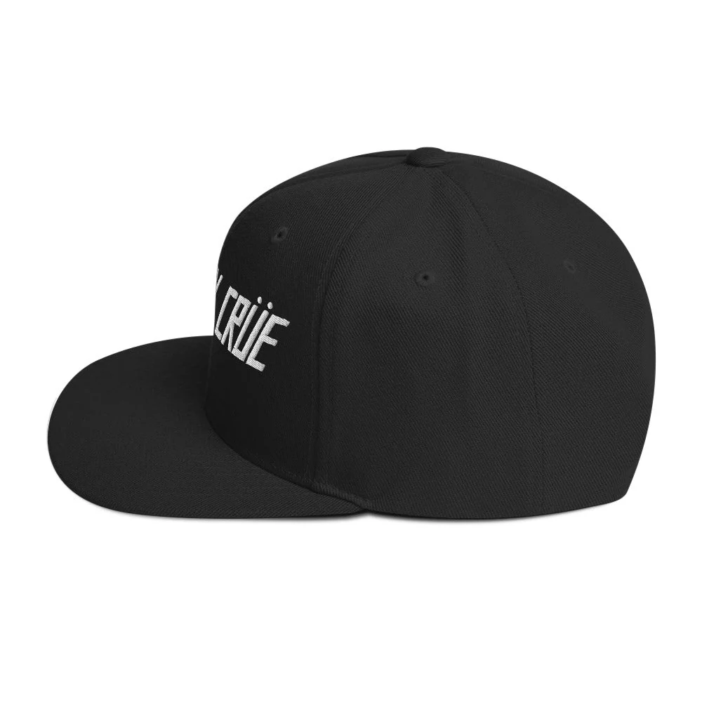 Motley Crue - Logo Snapback Hat - Image 4