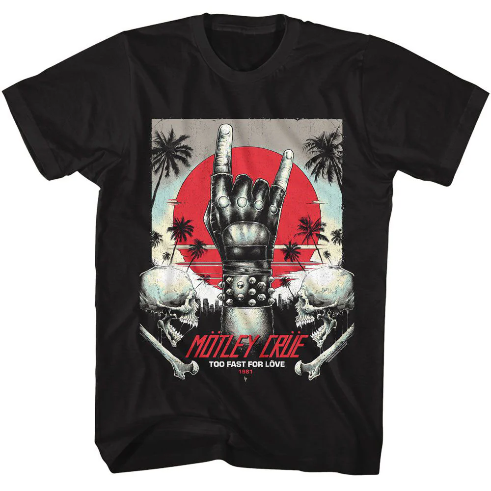 Motley Crue Motley Crue Too Fast For Love T-shirt