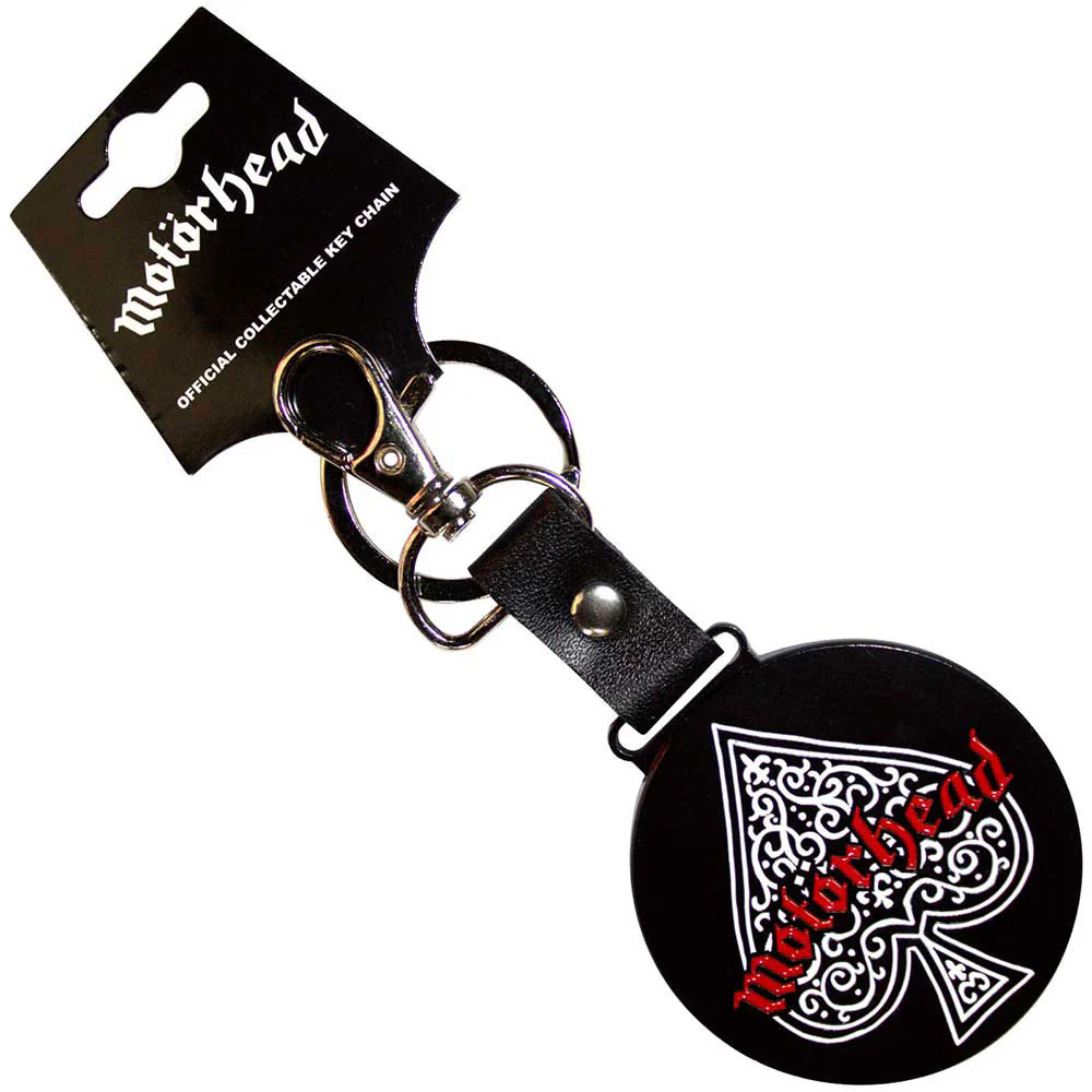 Motorhead Ace Of Spades Emblem Metal Key Chain