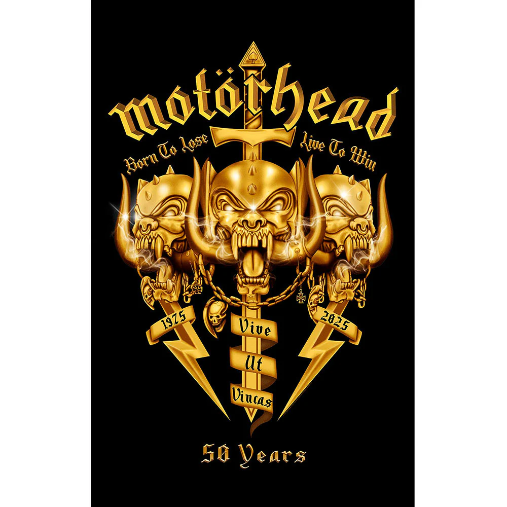 Motorhead Core 50th Poster Flag