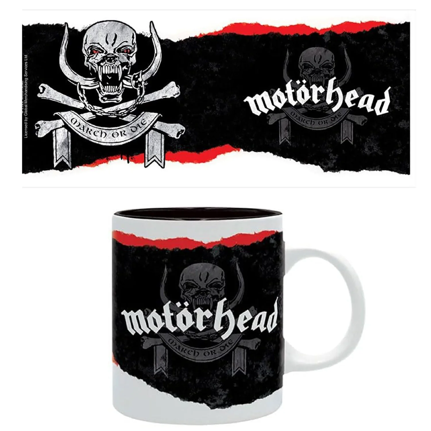 Motorhead March or Die Coffee Mug