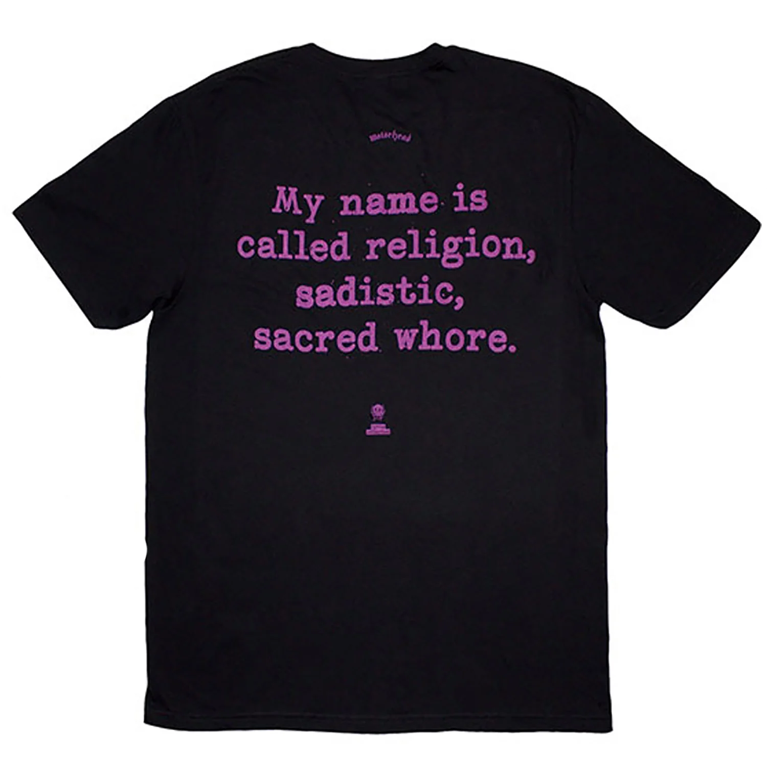 Motorhead Orgasmatron Lyric T-shirt - Image 2