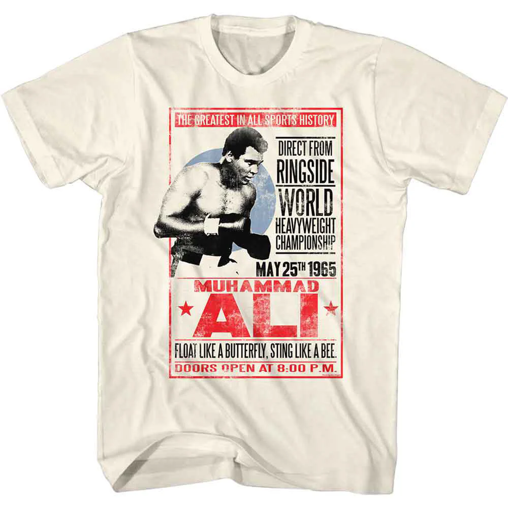 Muhammad Ali 1965 Poster T-shirt