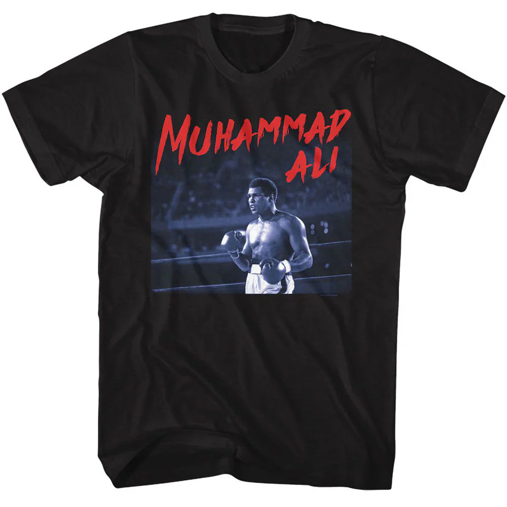 Muhammad Ali Muhammad Ali Dramatic Text T-shirt