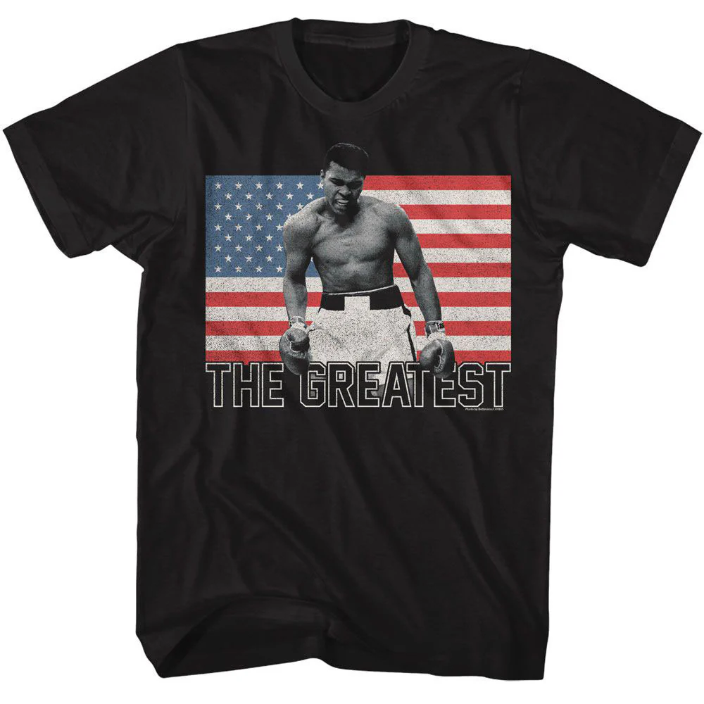 Muhammad Ali Muhammad Ali Flag The Greatest T-shirt