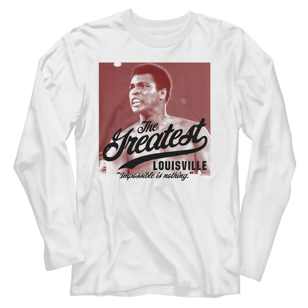 Muhammad Ali Muhammad Ali Impossible Is Nothing Long Sleeve