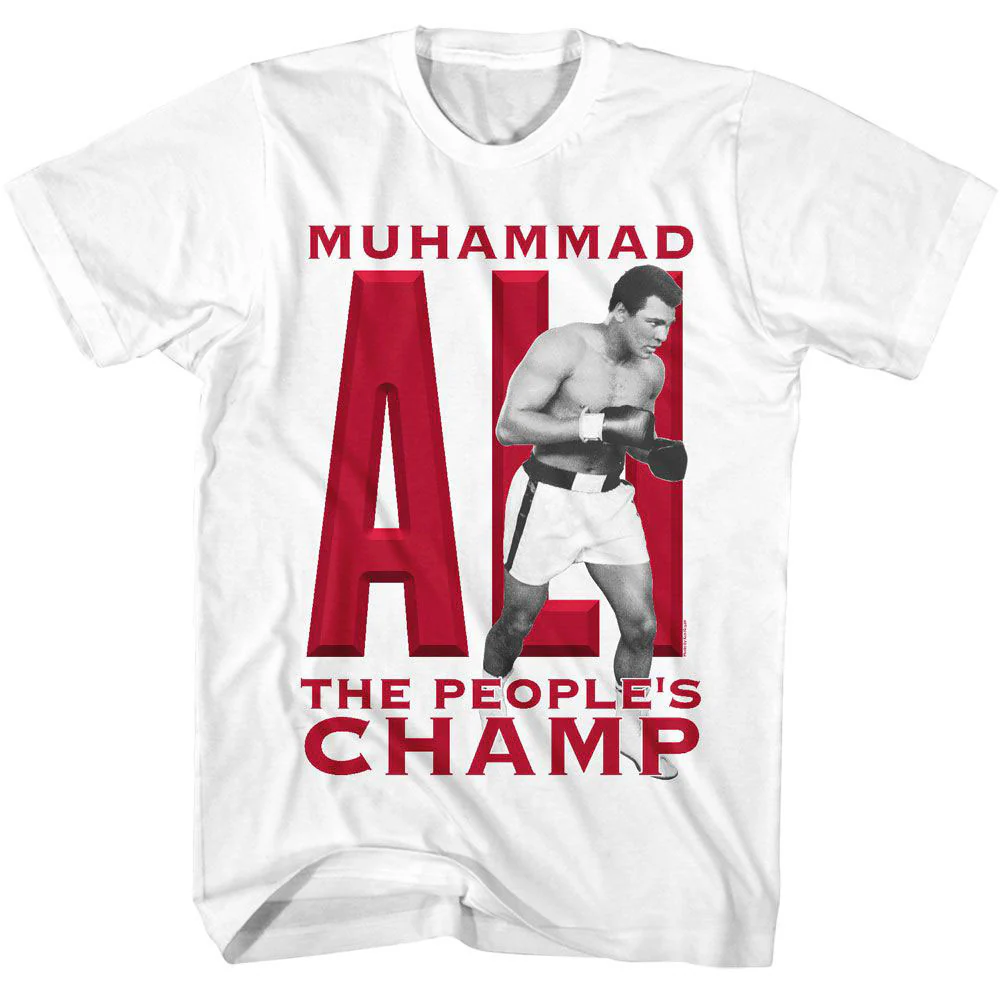 Muhammad Ali Muhammad Ali Peoples Champ T-shirt