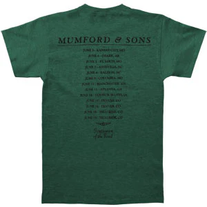 Mumford & Sons Gentleman Of The Road Tour Slim Fit T-shirt - Image 2