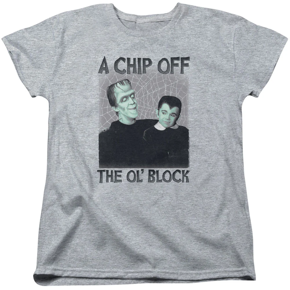 Munsters Chip Womens T-shirt