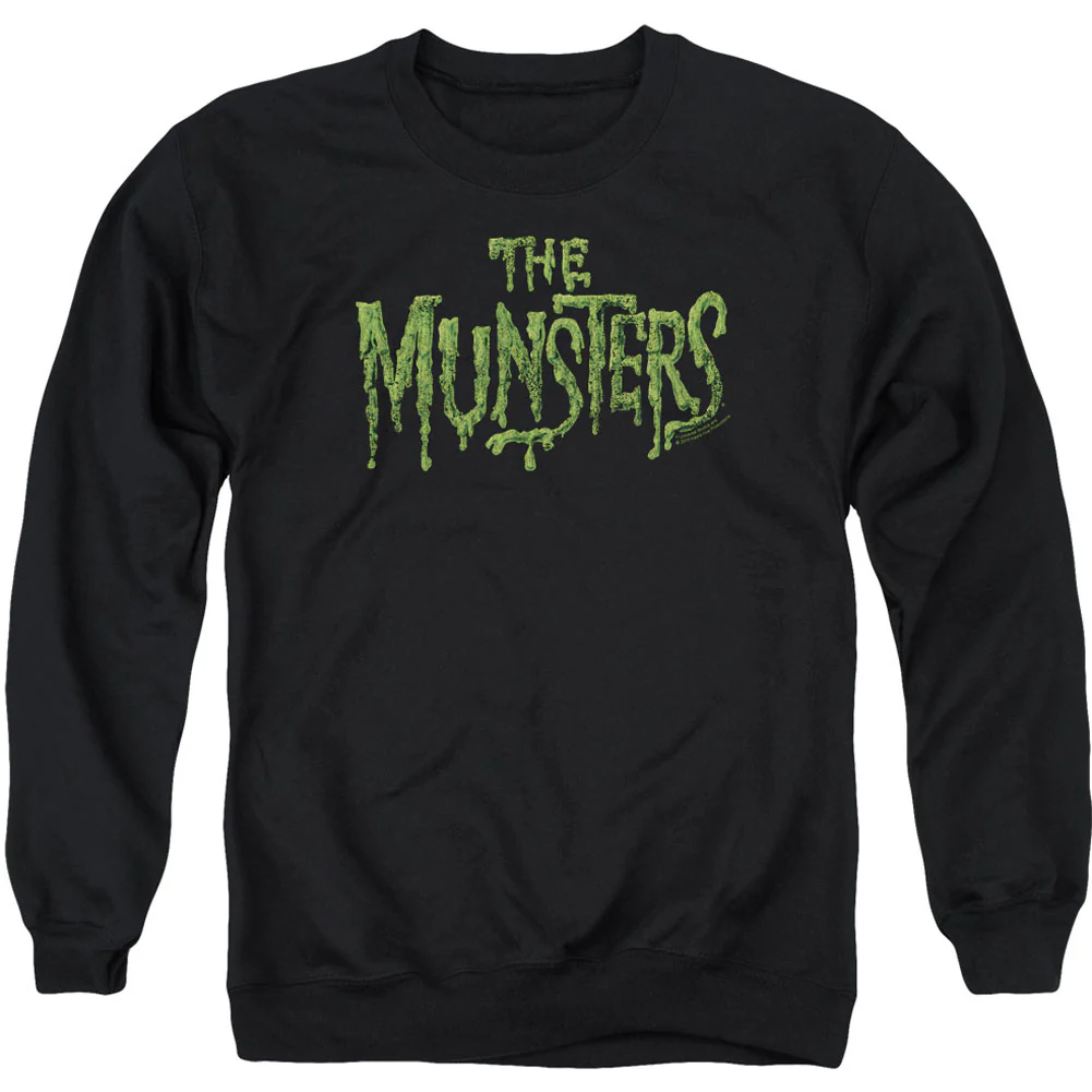 Munsters Distress Logo Adult Sweatshirt