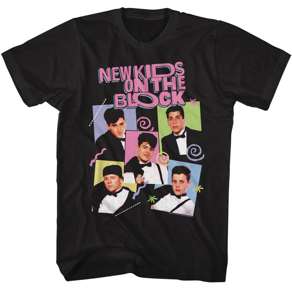New Kids On The Block Nkotb 90s Designs T-shirt
