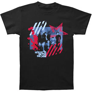 New Kids On The Block Retro Stripes Tour T-shirt