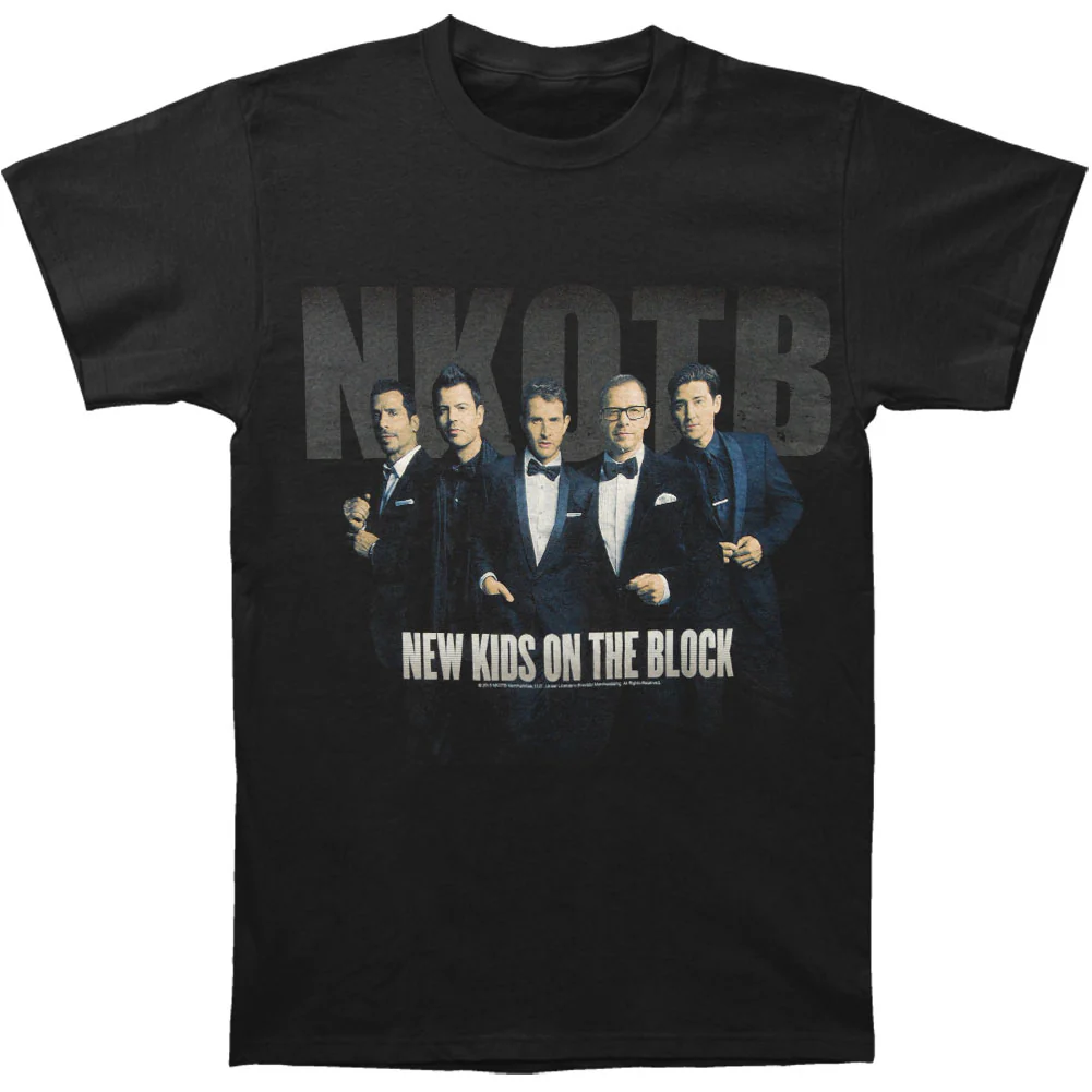 New Kids On The Block Suit Up 2013 North American Tour T-shirt