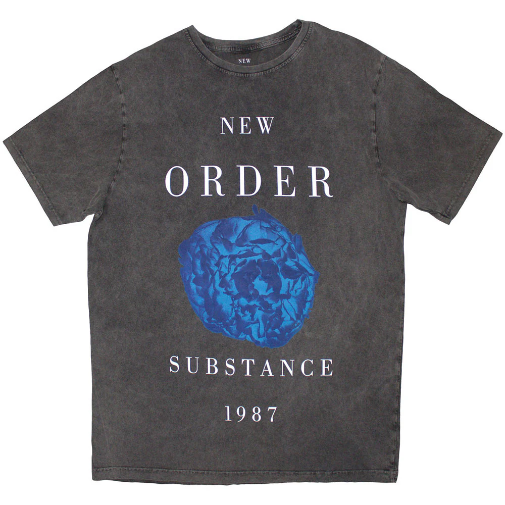 New Order Substance 1987 Stone Wash T-shirt