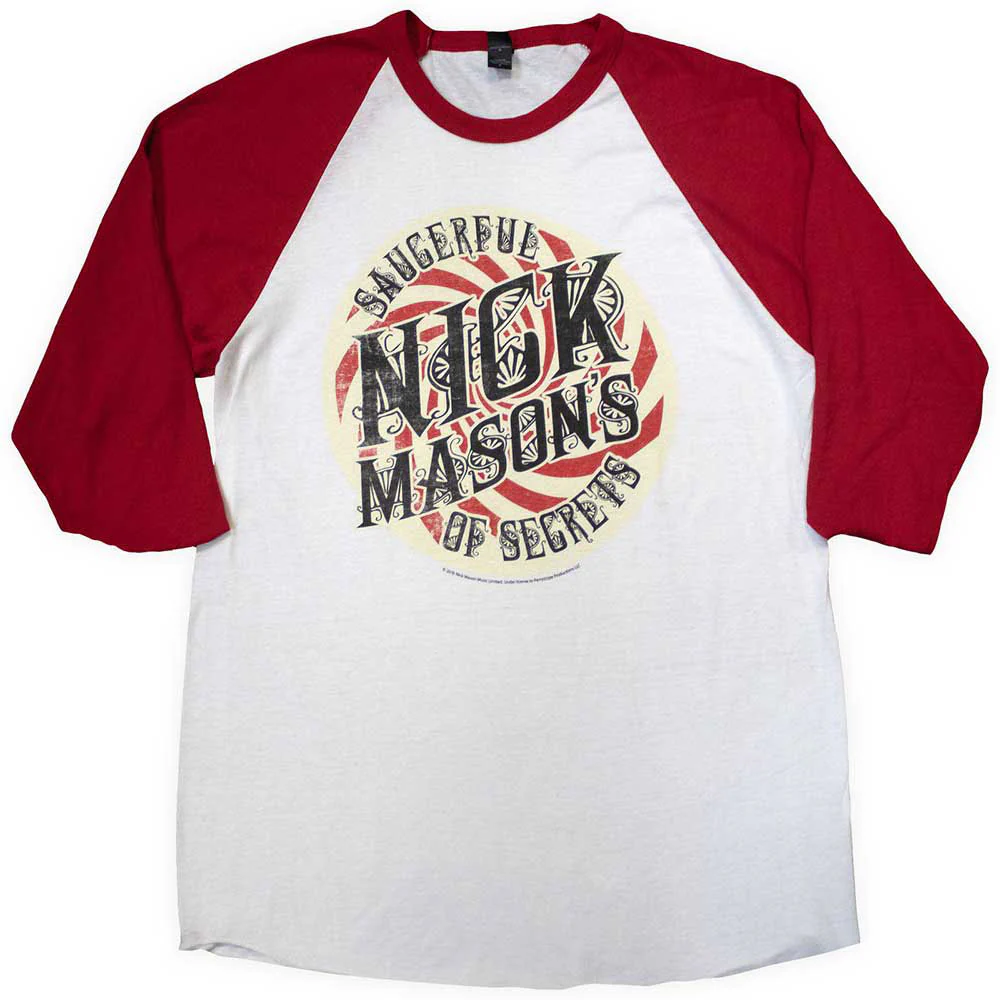 Nick Mason's Saucerful Of Secrets Spiral Baseball Jersey