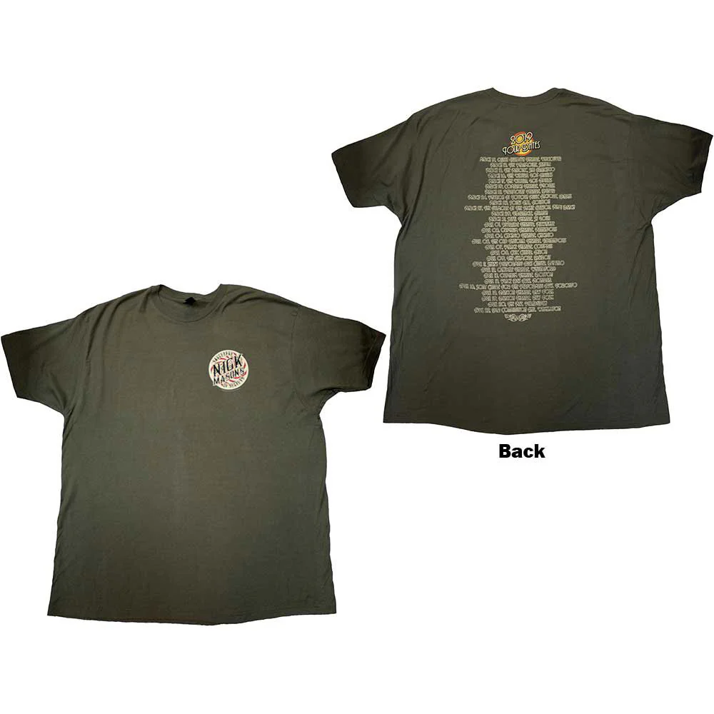 Nick Mason's Saucerful Of Secrets Tour 2019 T-shirt