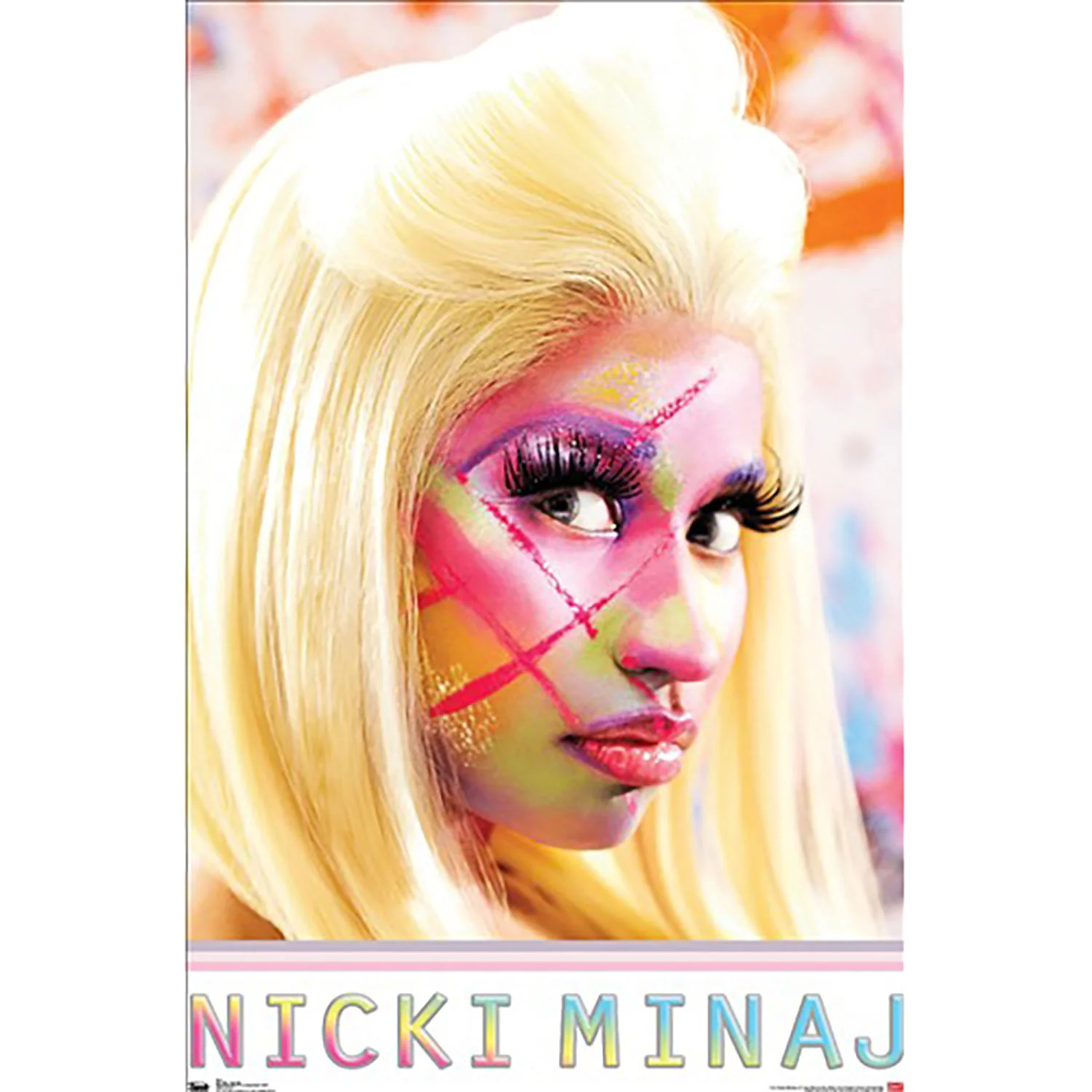 Nicki Minaj Face Paint Domestic Poster